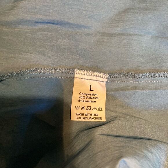 Light Blue Button-Up Dress - Picture 2 of 6